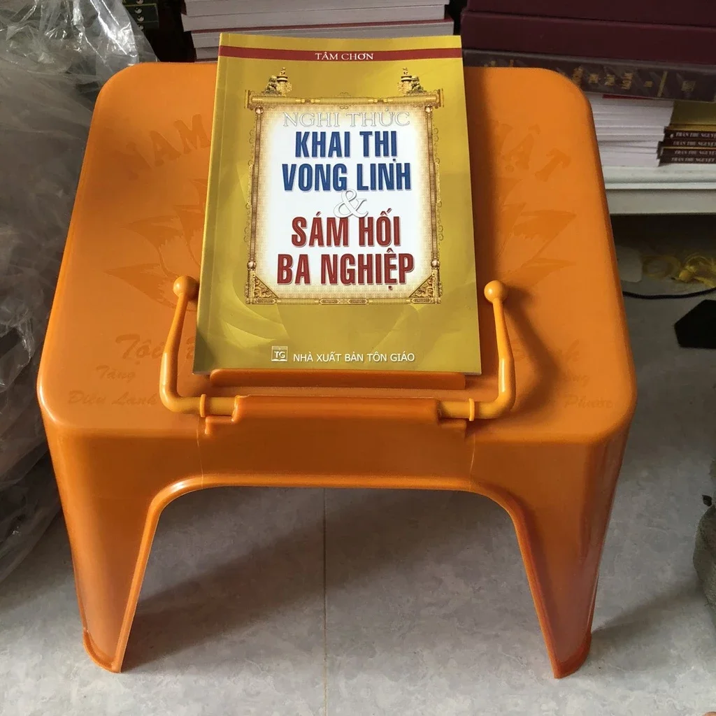 KỆ GHẾ ĐỌC KINH SÁCH NHỰA