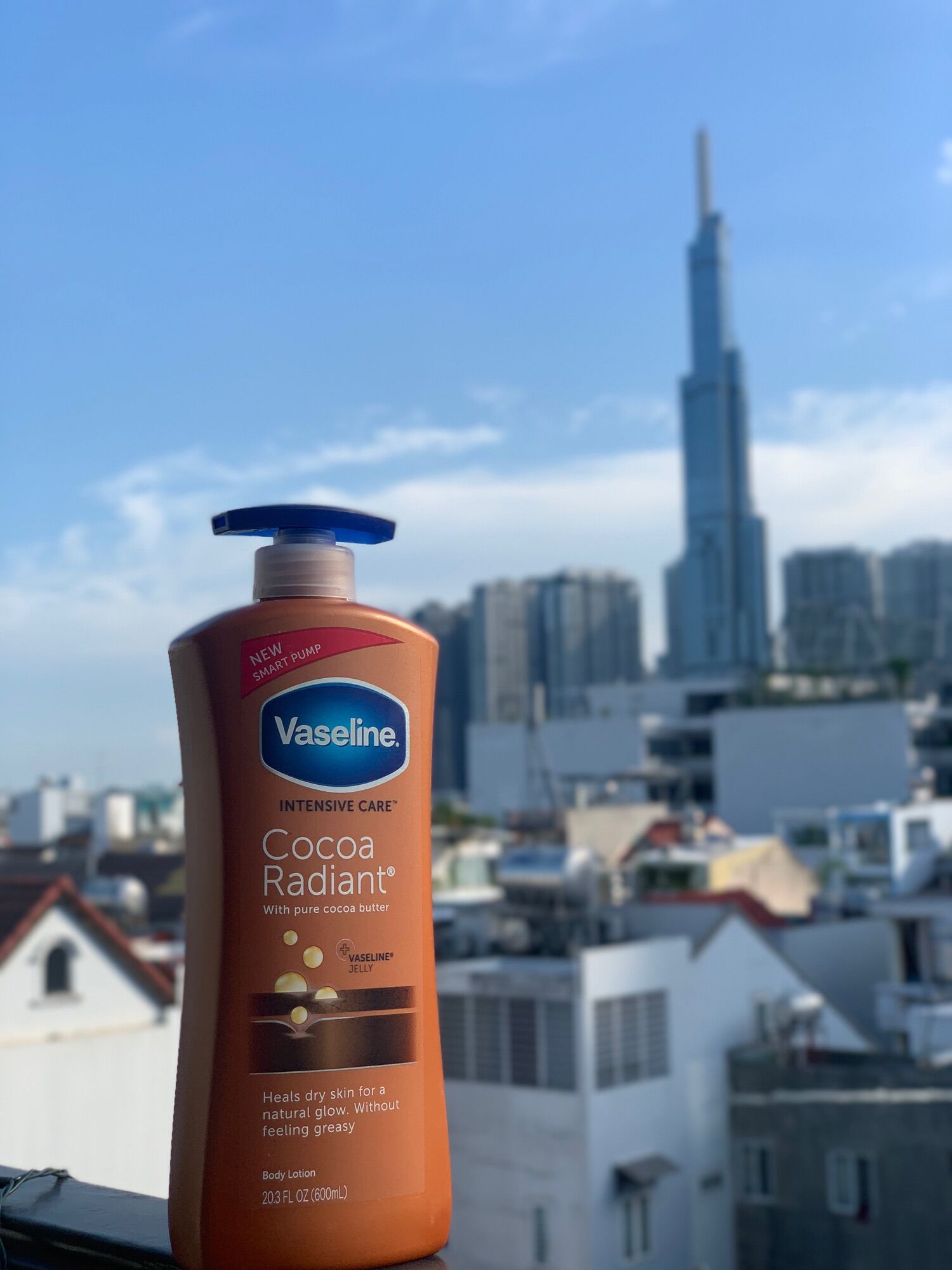 Dưỡng thể Vaseline Cocoa 600ml