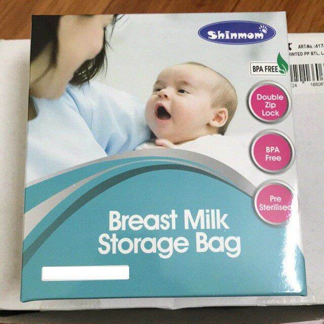 Túi trữ sữa Shinmom Nhật Bản 100ml hộp 30c