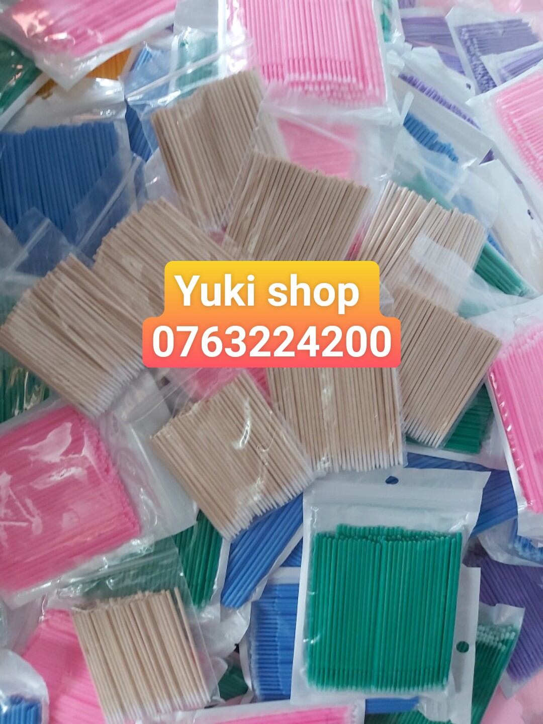 Tăm bông tre đầu nhọn 7cm - 10cm