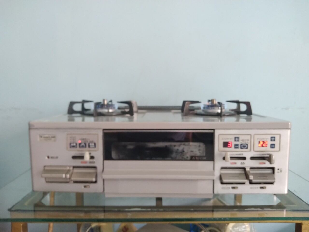 Bếp gas harman full chức năng có hẹn giờ tắt nội địa nhật bản
