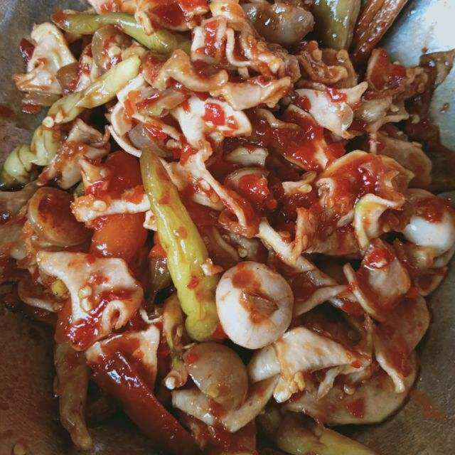 Mắm Huế gồm đu đủ,cà và ớt ngon giòn 480gr