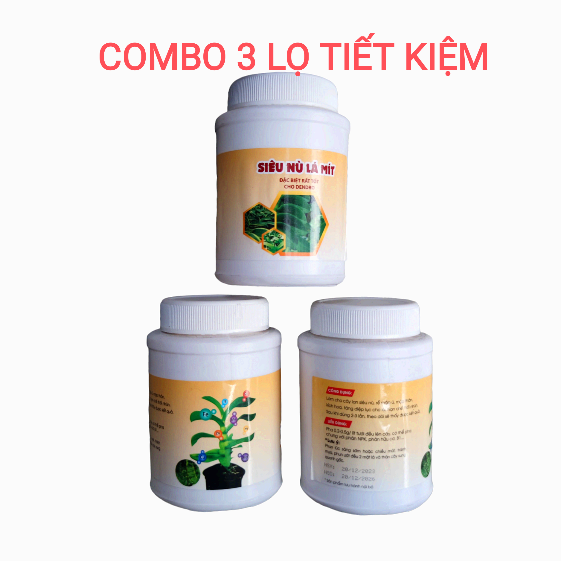 Siêu phẩm làm Nù Lan Phi Điệp, Giả Hạc,Dendro... Lọ 100g