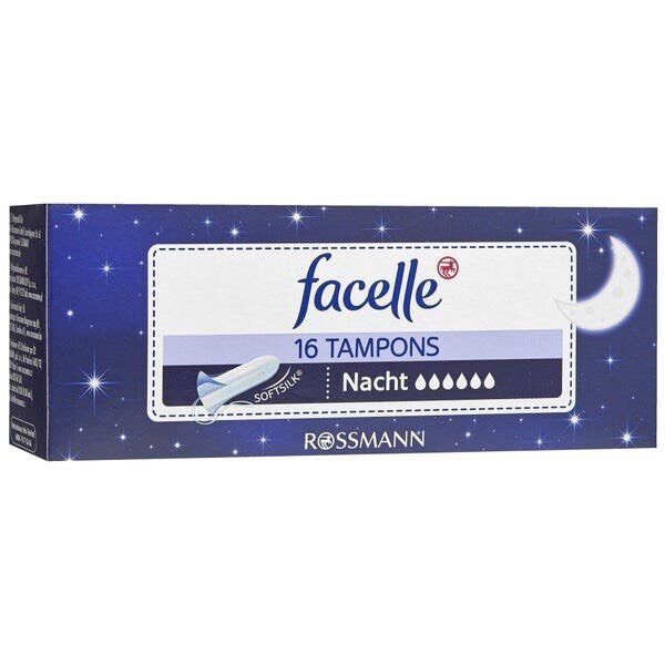 Băng vệ sinh Tampon Facelle, đủ size, hàng Đức