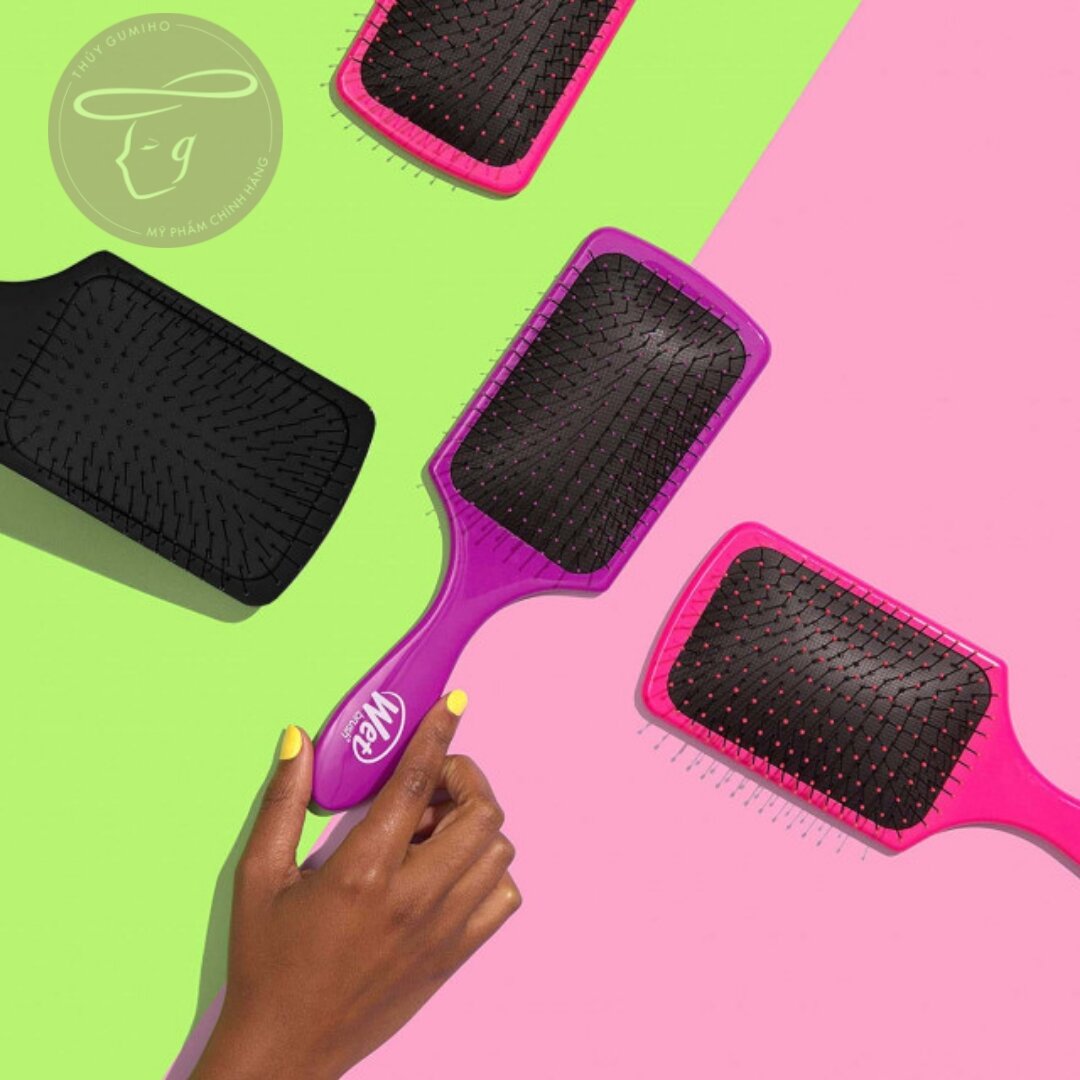 Lược gỡ rối Wet Brush Paddle Detangle cho tóc dài và dày