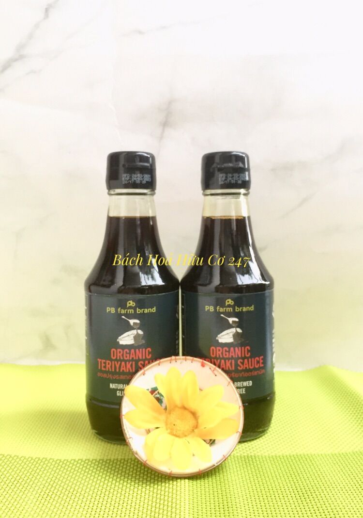 Nước tương Teriyaki hữu cơ PB Farm Thái Lan 250ml