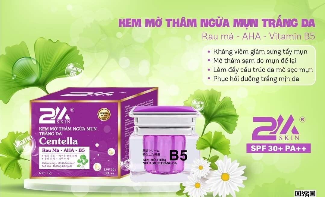 KEM 2MSKIN MỤN THÂM TRẮNG DA 18g