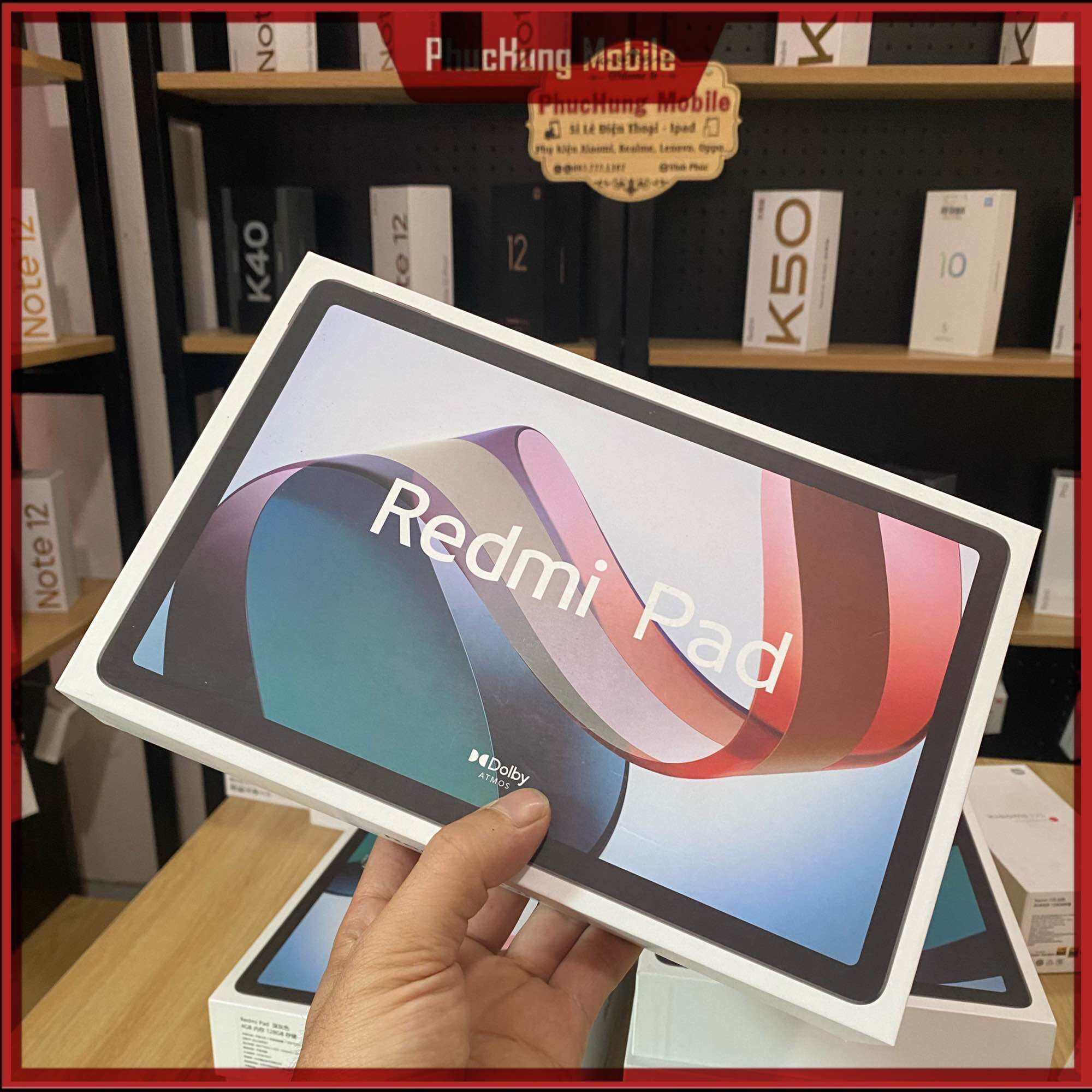 Máy tính bảng Xiaomi Redmi Pad 2022, Chip MediaTek MT8781 Helio G99 , Pin 8.000 mAh.