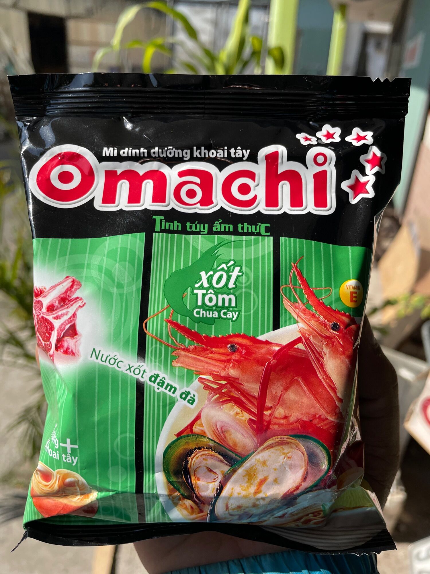 Mì Omachi Tôm Chua Cay Thùng 30 gói 80g