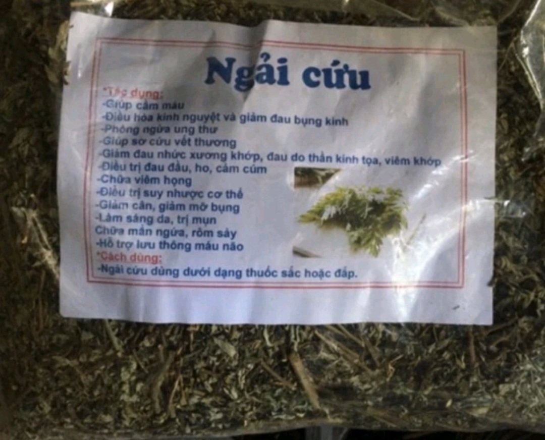 1 ký ngải cứu khô, hàng sạch, mới
