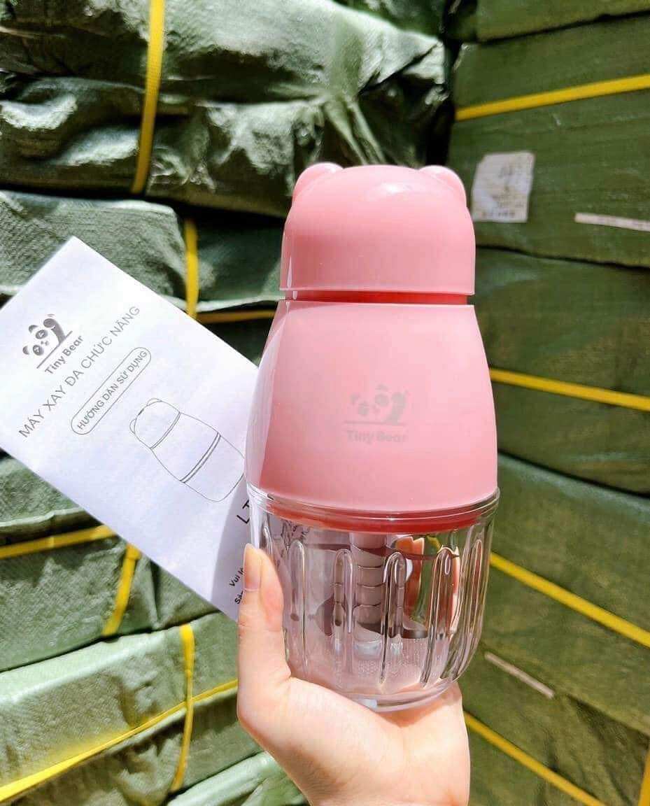 Cối thủy tinh máy xay tiny bear 0.3l