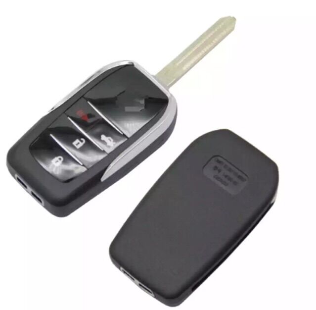 Vỏ chìa khoá độ gập xe TOYOTA 4 nút ( đời 2015 - 2019 )