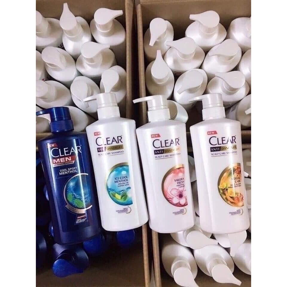 DẦU GỘI ĐẦU CLAER THÁI LAN Chai 450ml