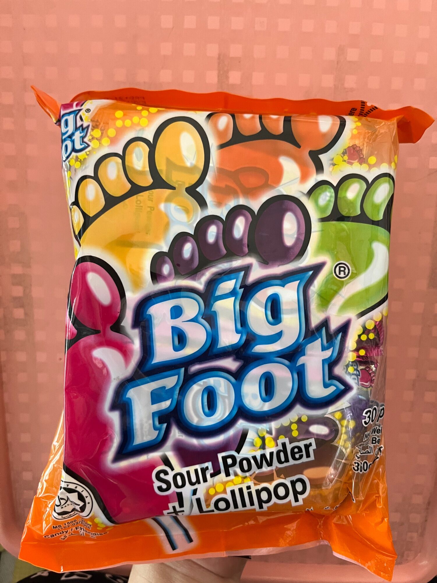 Kẹo Mút  (Kẹo Que Trái Cây) BIG FOOT 30 cây