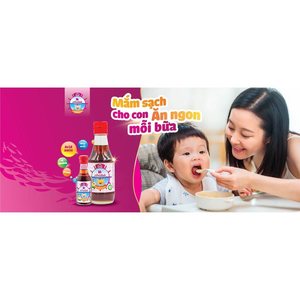 Nước mắm cá cơm  ăn dặm cho bé Lê Gia 200ml