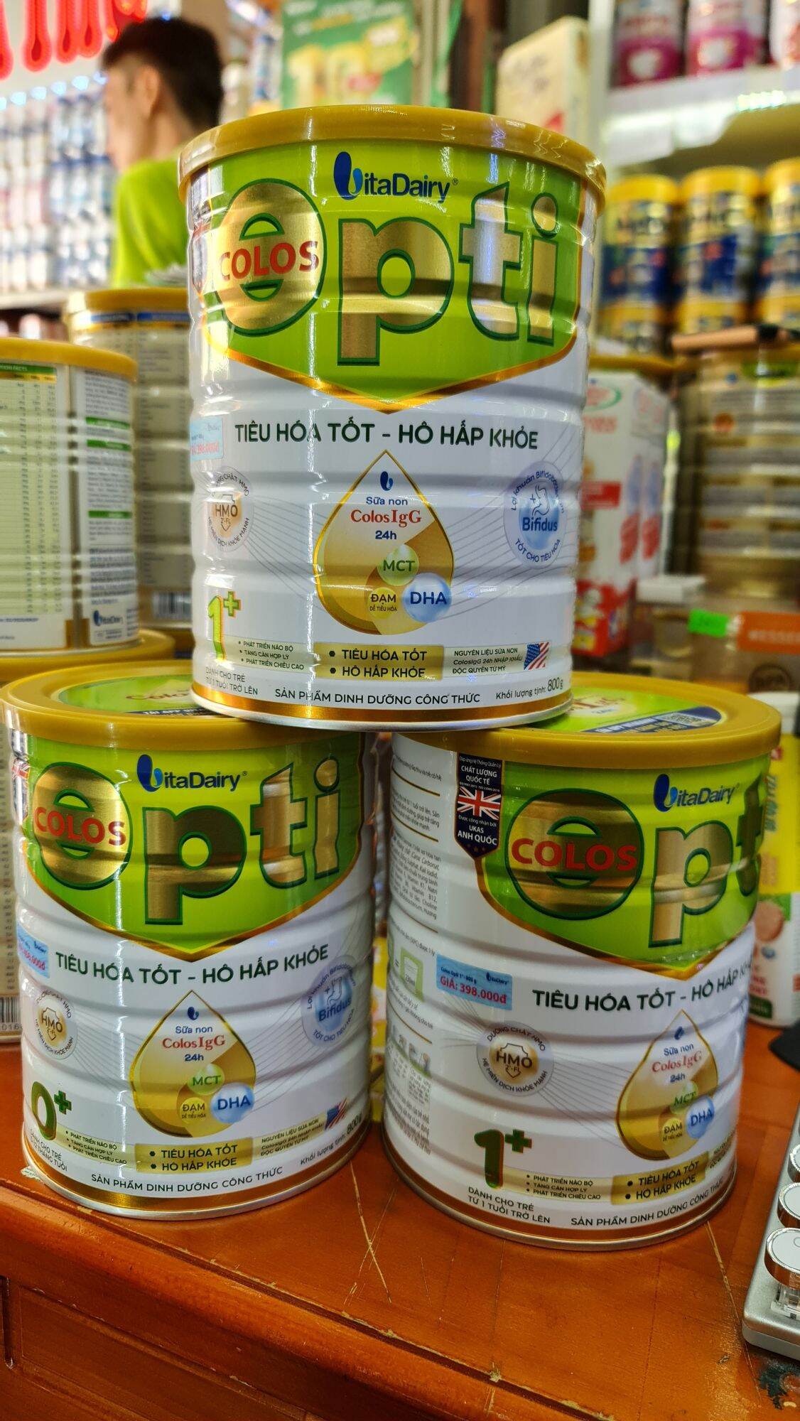 Sữa Colos Opti 0+ 800gr (mã Qr tích xu,date 2026)