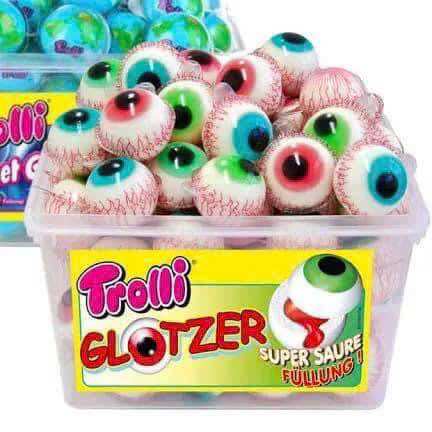  DATE ĐẸP 07 2026 Kẹo Dẻo Con Mắt Trolli Pop Eye Đức Hộp 60 Viên SIÊU BỰ 