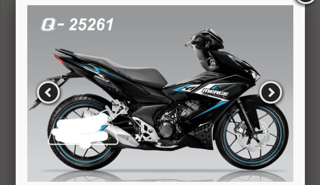 tem rời winner x đen phối xanh
