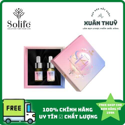 Combo Mụn She Skill Acnes (Free Ship )