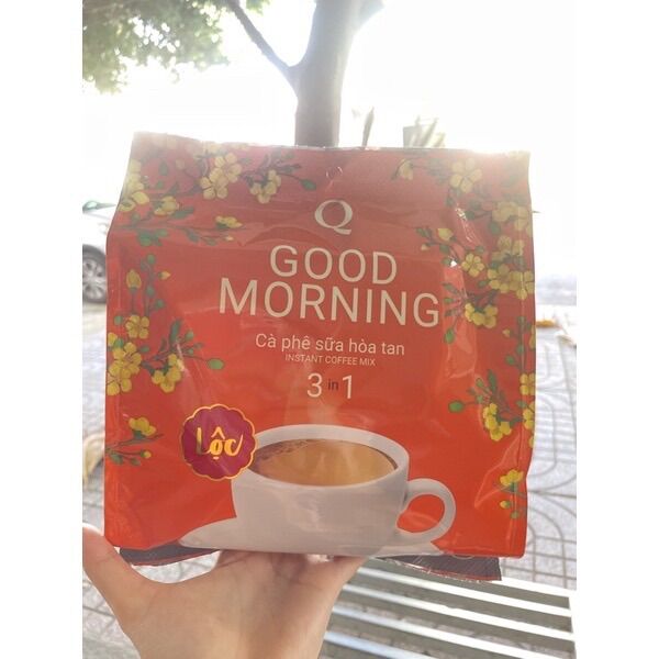 Cà Phê Sữa Hoà Tan Trần Quang Good Morning 480g
