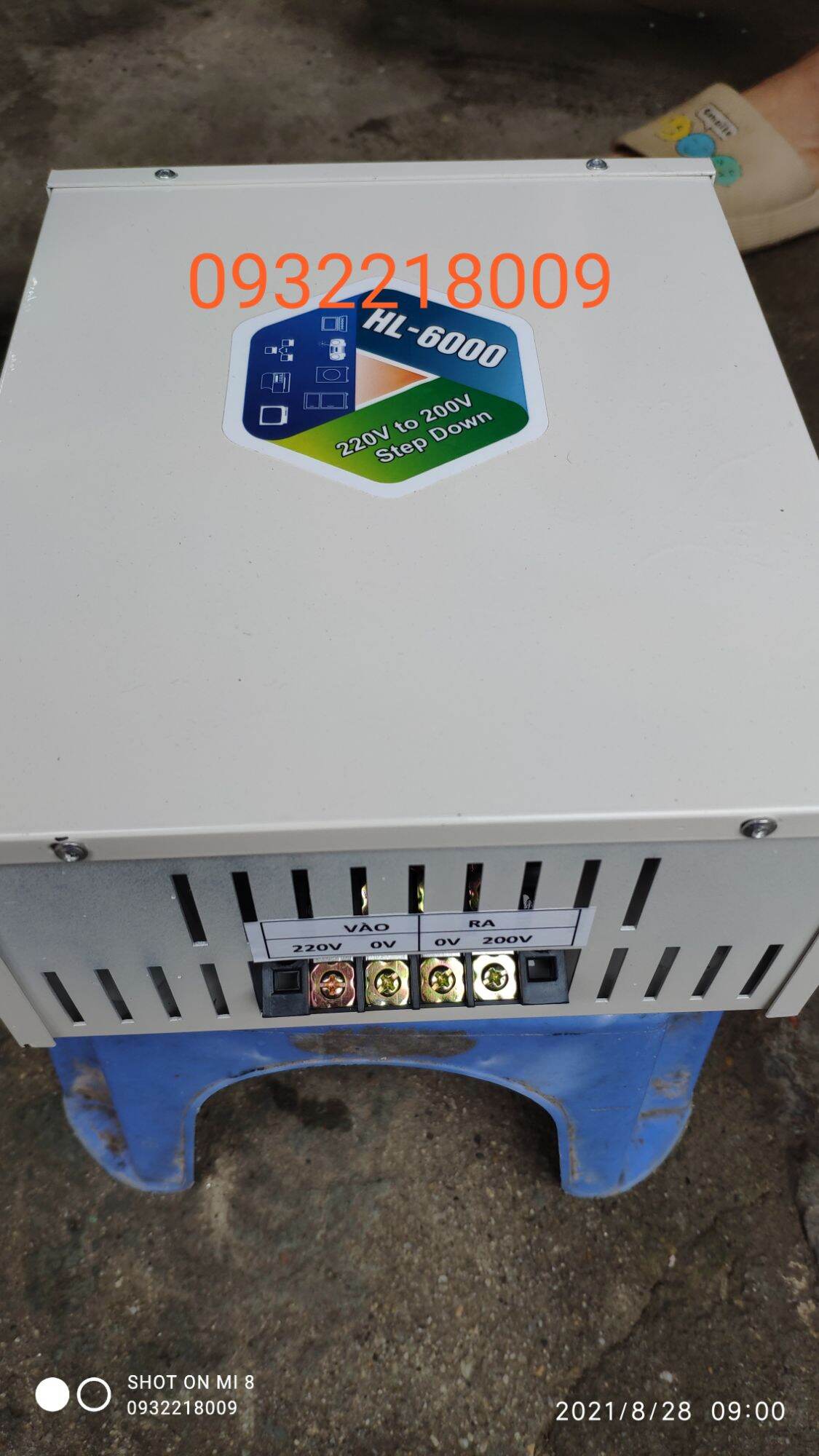 Biến áp cho bếp từ nội địa nhật 6kva