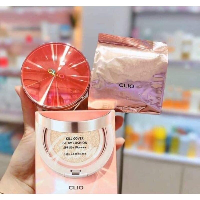 Phấn nước clio kill cover cushion xp spf 50+ pa+++hàn quốc