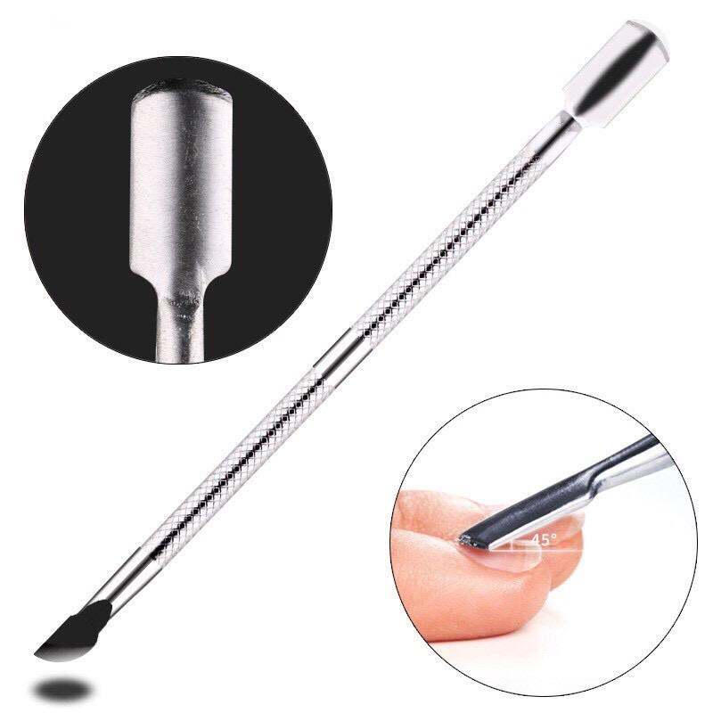 Cây sủi da inox, Cây đẩy da chết ,que đẩy da, dụng cụ nail