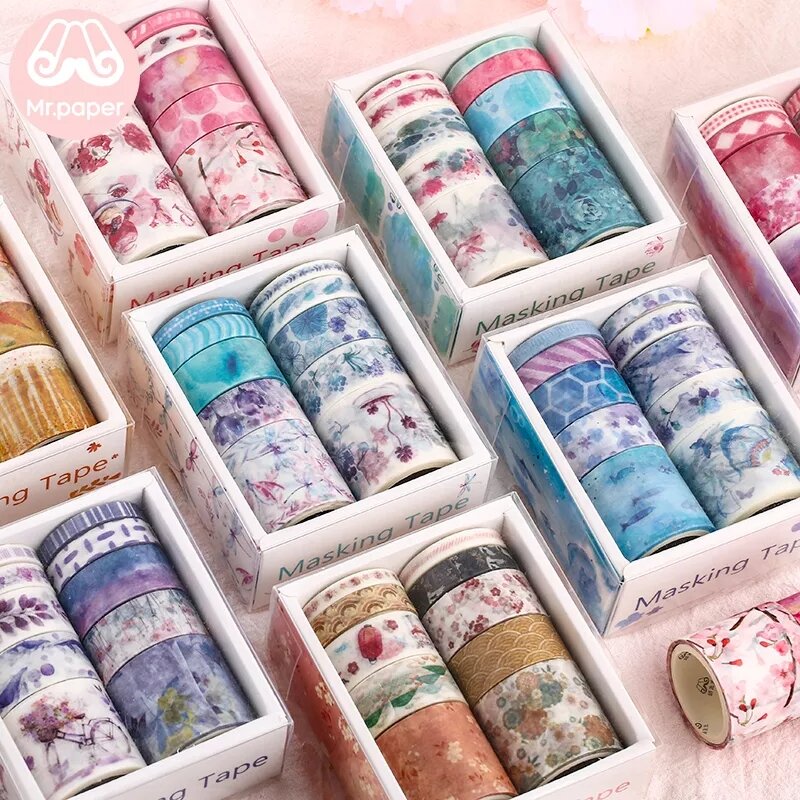 Cuộn Băng Keo Dán Hình Washi
