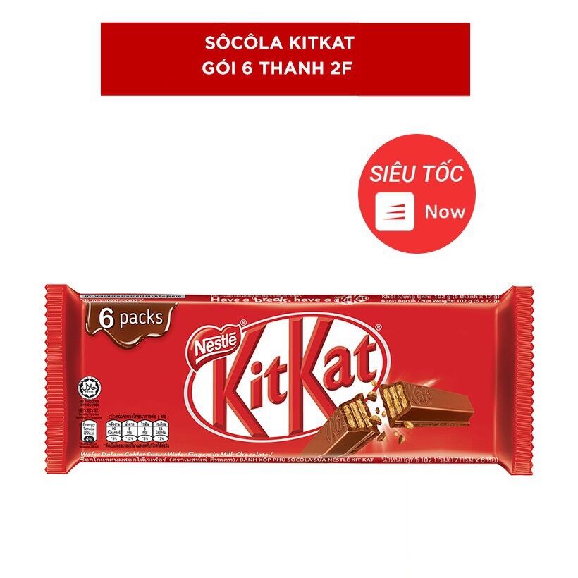 Socola kitkat part 6 6x17g