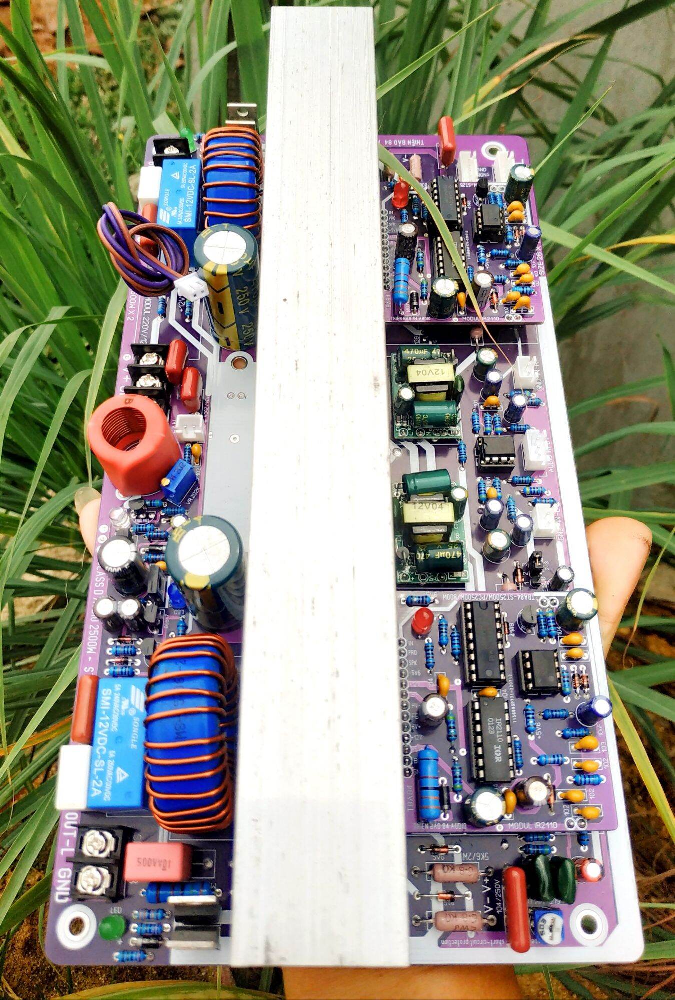Mạch công suất class D 2 kênh stereo 2500Wx2