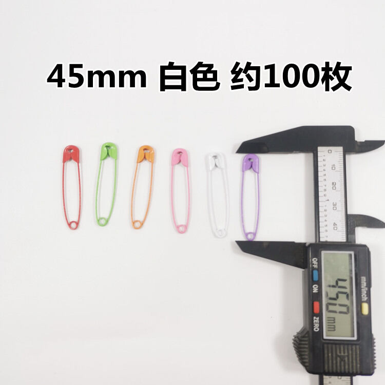 Ghim cài an toàn ghim cài sắc màu đóng gói 100 chiếc ghim cài áo len ghim cài áo ghim cài áo ghim cài áo màu đỏ