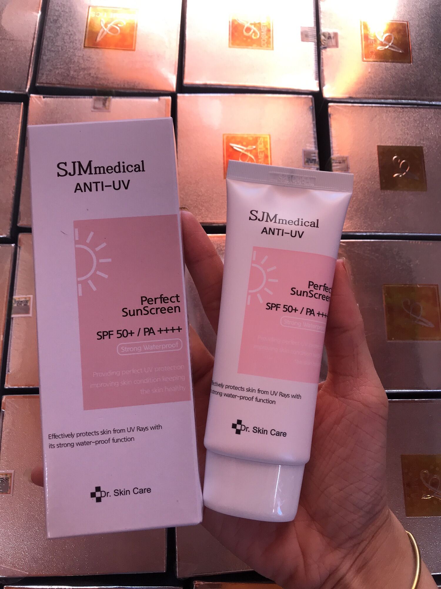 Kem Chống Nắng Hàn Quốc Sjm Medical Anti Uv Spf 50+ Pa++++