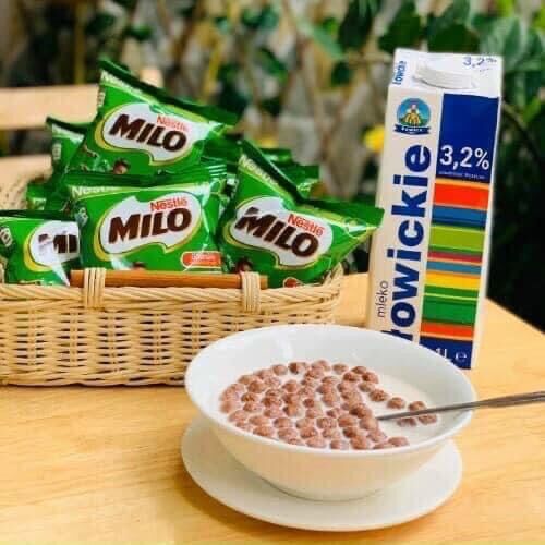 Snack milo - bim bim milo ngụ cốc ăn sáng