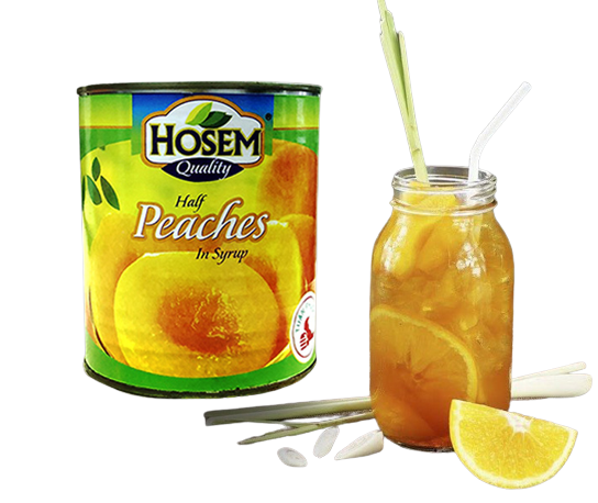 Đào ngâm Hosem 825g