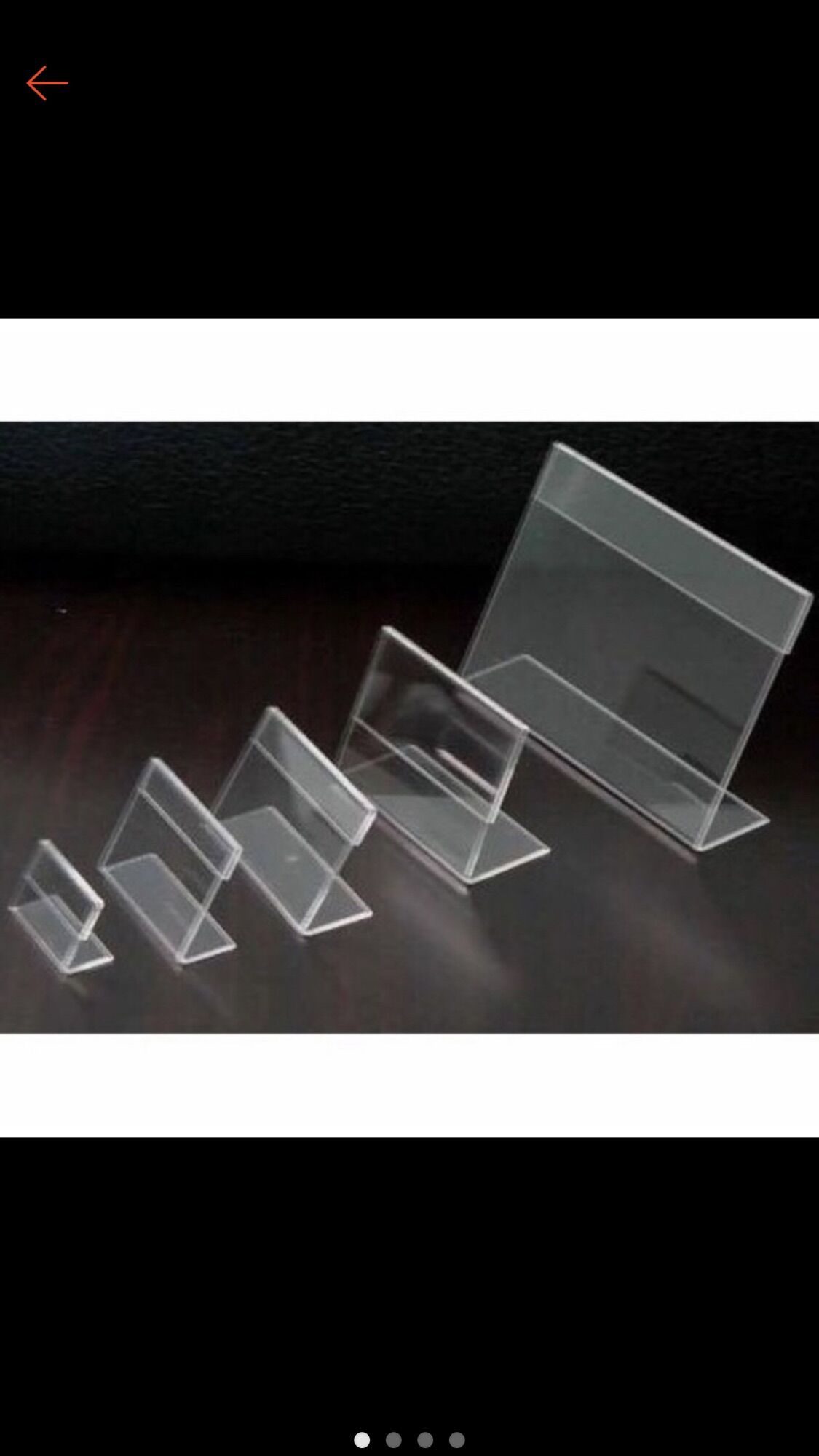 Bảng giá mica nhỏ 10*6cm