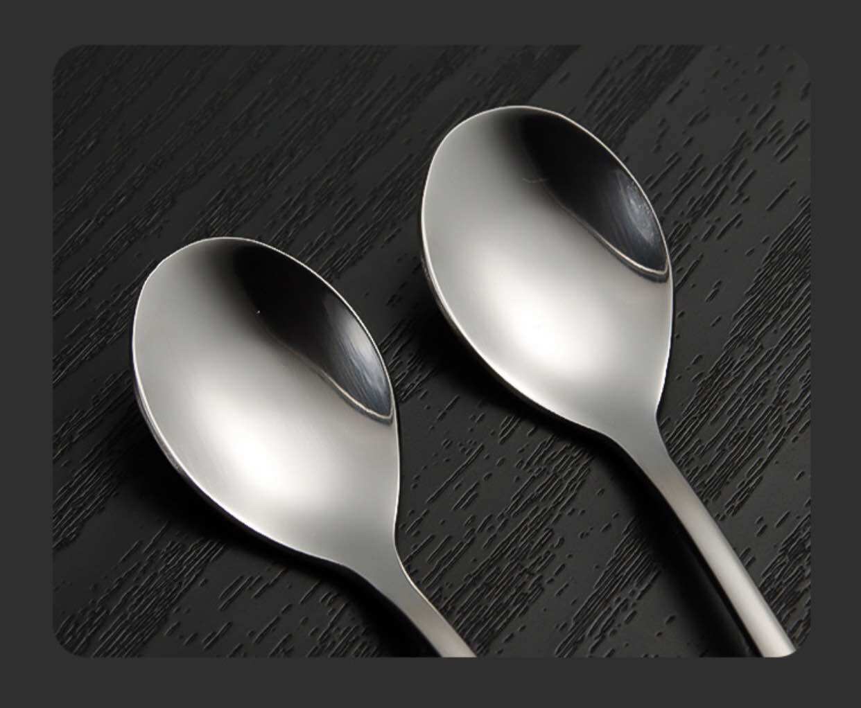 Muỗng thìa cà phê sinh tố cán dài inox - M11