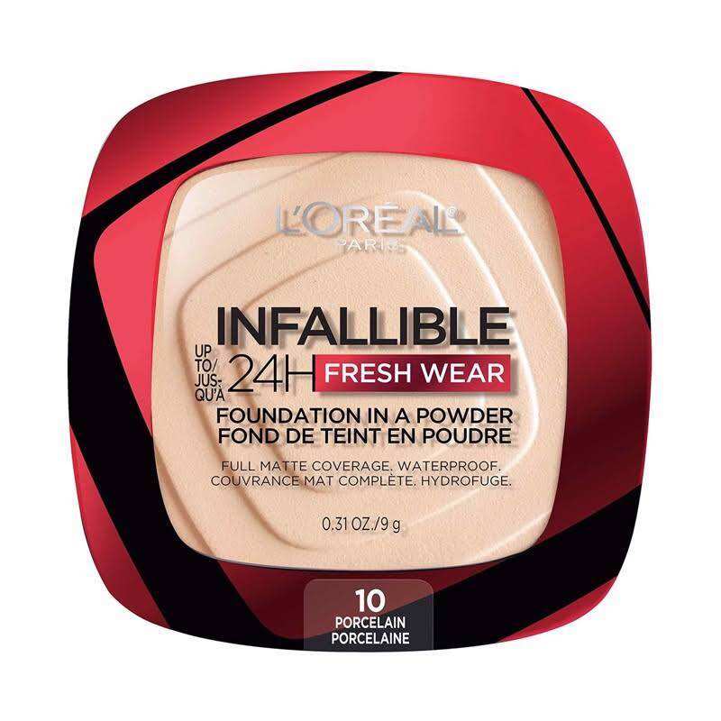 L'Oreal Infallible 24H Fresh Wear Foundation Waterproof Oil Control Foundation That Doesn'T Fade up to 24 Hours