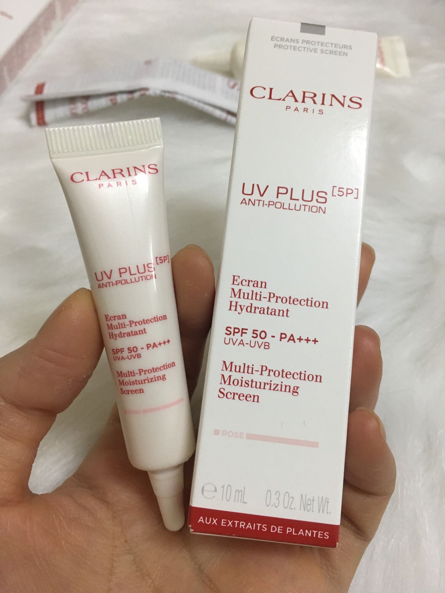 Kem chống nắng CLARINS 10ml fullbox( chuẩn auth xịn)