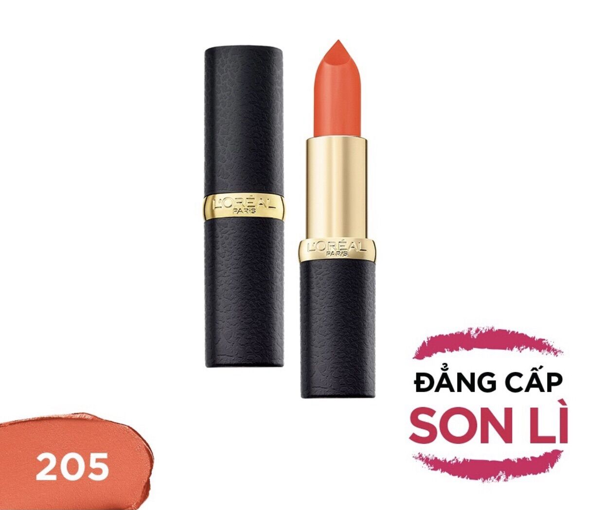 Son lì mịn môi Color Riche Matte Loreal 205