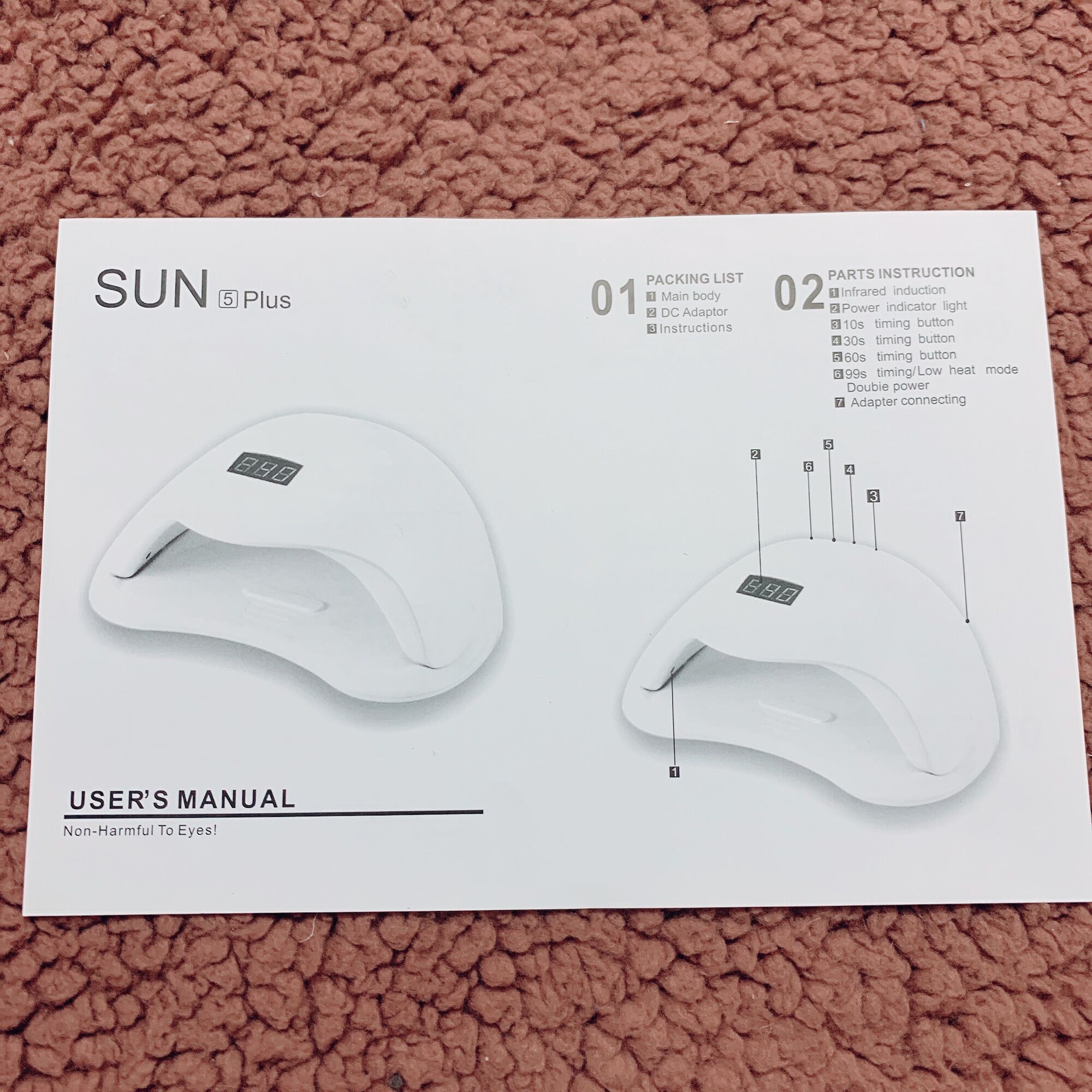 Máy hơ móng, máy hơ gel, máy hơ sun5 plus giá rẻ
