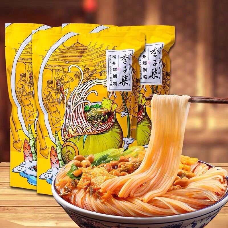 Bún ốc Lý Tử Thất, bún ốc Liễu Châu gói 335gr _Full topping siêu ngon