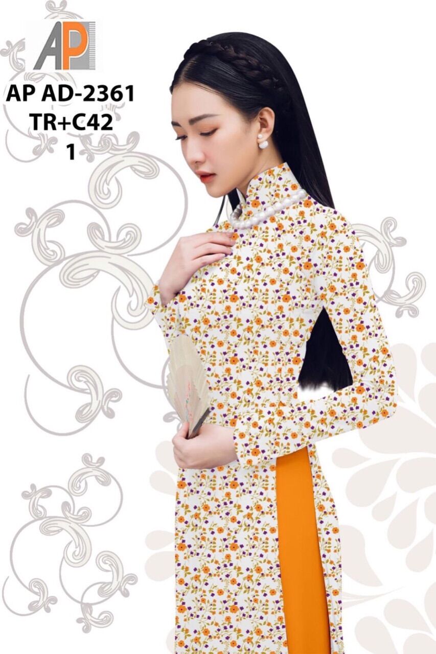[HCM]Vải áo dài hoa nhí