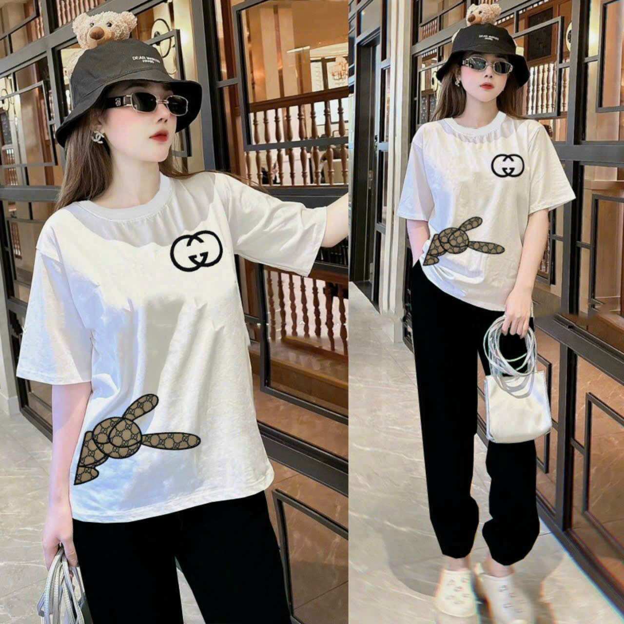 SÉT BỘ COTTON THÊU QUẦN ỐNG BO