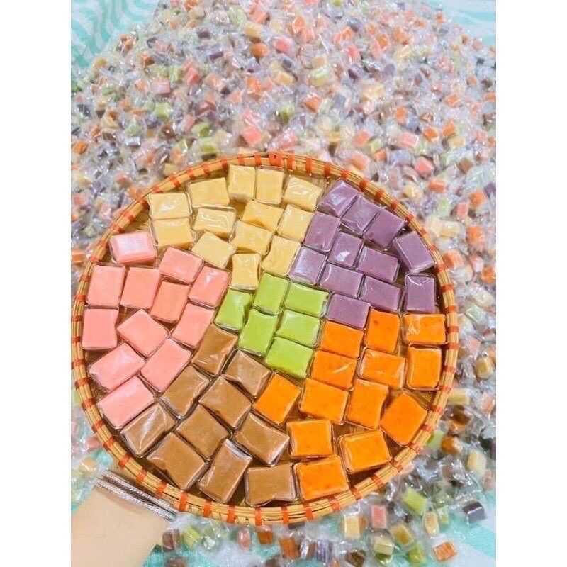 kẹo dừa dẻo đặc sản Bến Tre mix 9 vị