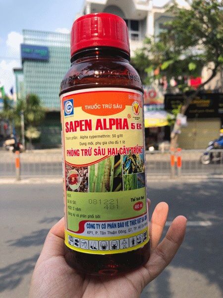 Thuốc trừ sâu- Sapen Alpha 5EC 480ml