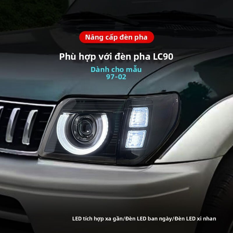 ANTARES | Modification LED Daytime Running & Turn Lights for Toyota Land Cruiser Prado 90 Giá 23,064,000 Đồng*Miễn phí vận chuyển