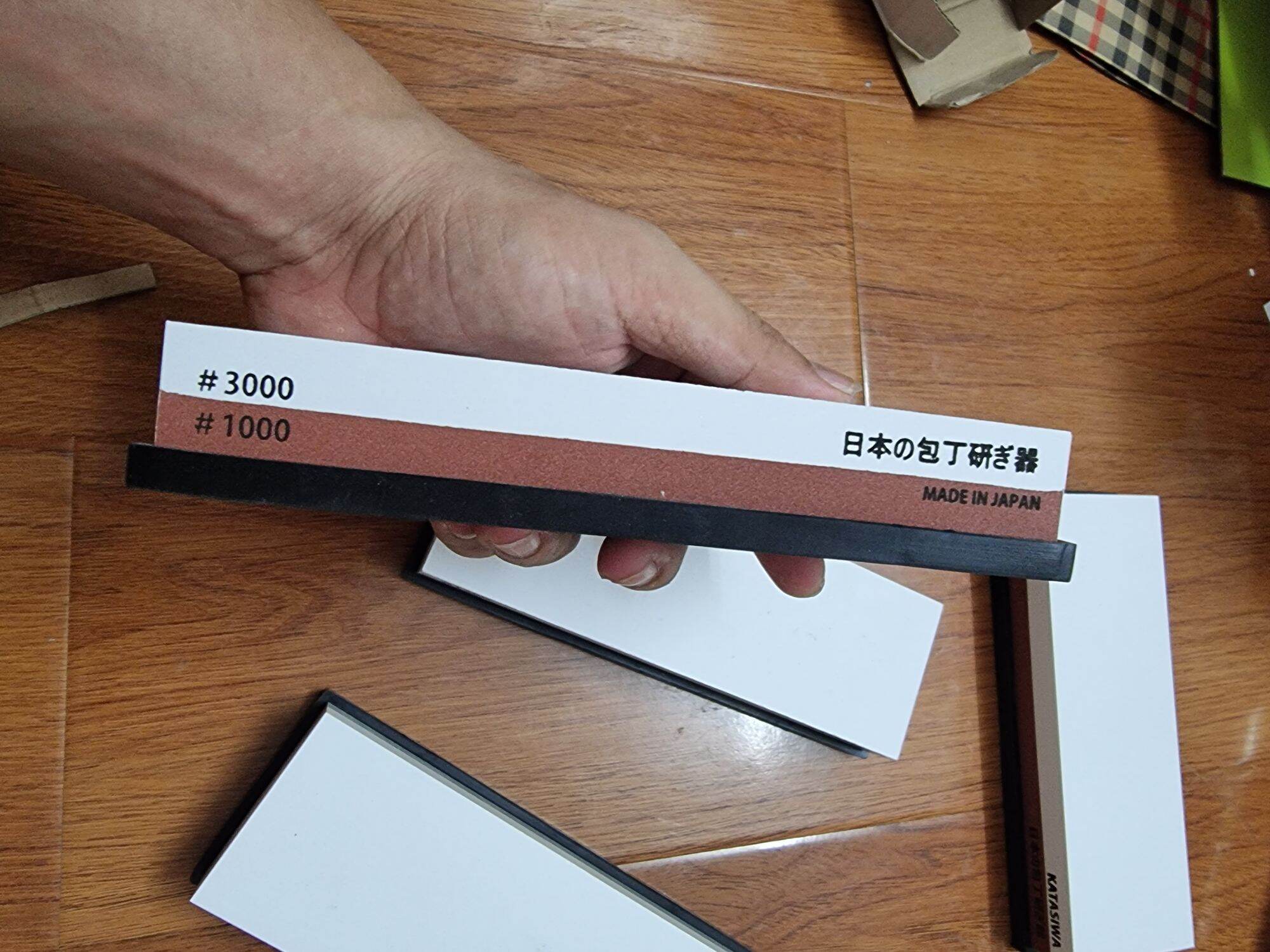 Đá mài Nhật bản 2 mặt (#3000/#1000)