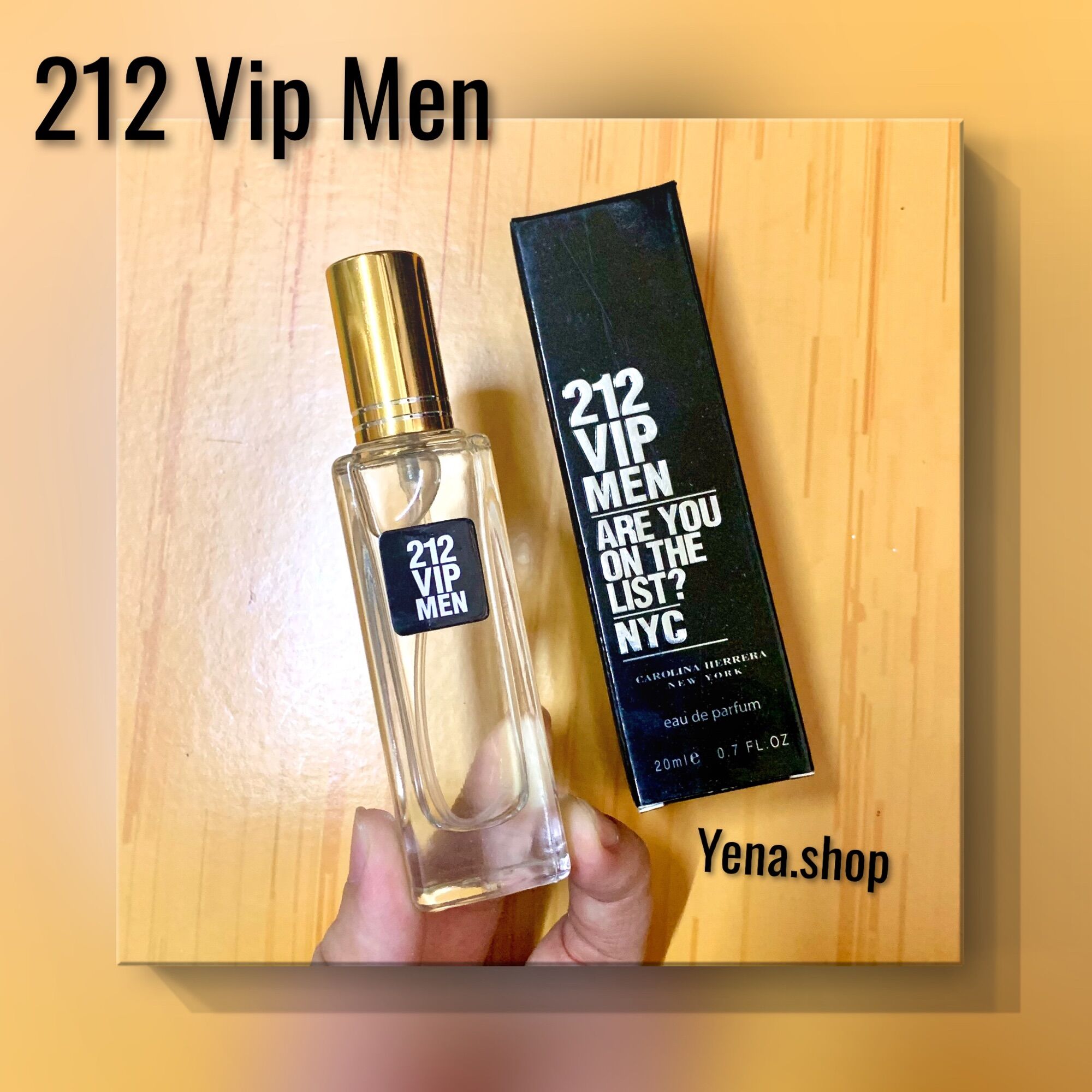 Nước hoa nam 212 vip men 20ml