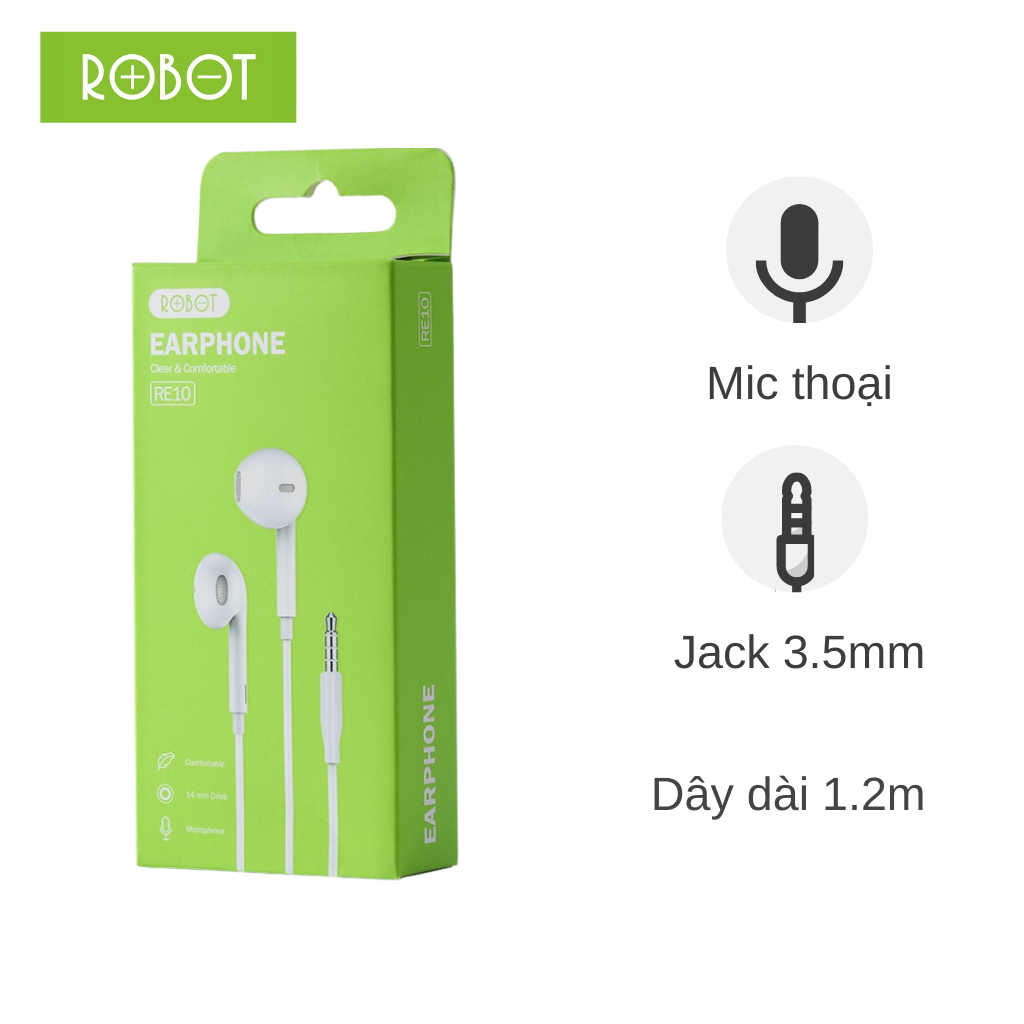 Tai nghe có dây hỗ trợ micro robot re10

- giao màu ngẫu nhiên