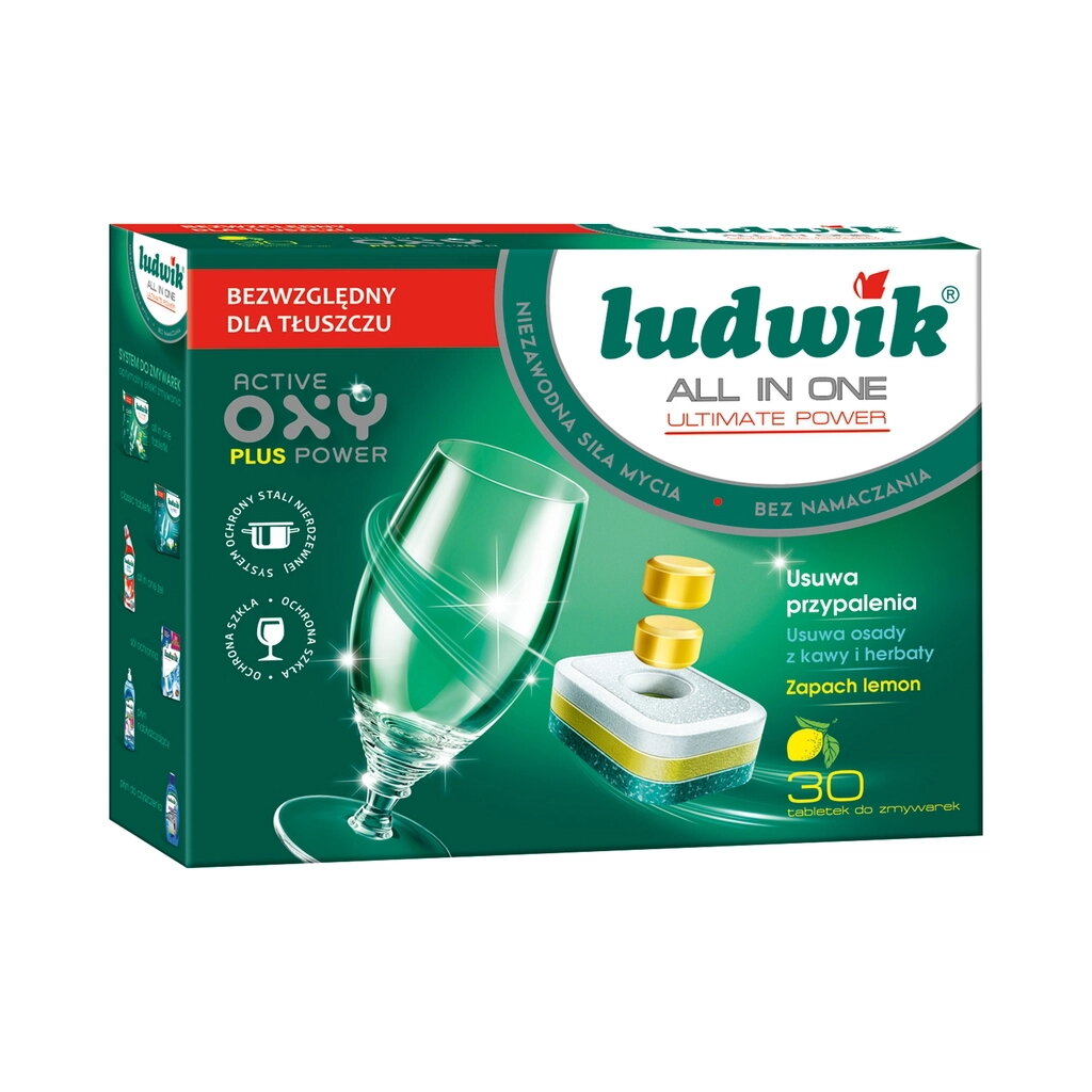 Combo 3 hôp viên rửa bát ludwik 30v all in one hoặc chỉ mua 1 hộp 30 viên ludwik